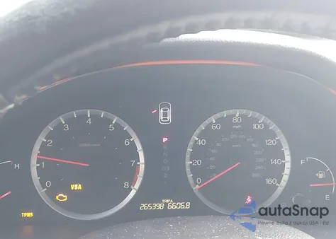 2008 Honda Accord 2.4 Ex-L из США, поврежденный, VIN 1HGCP26828A133335